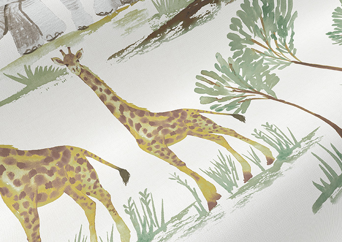 Safari Sights, Brights - Twist&Fit Roller Blind - Image 4